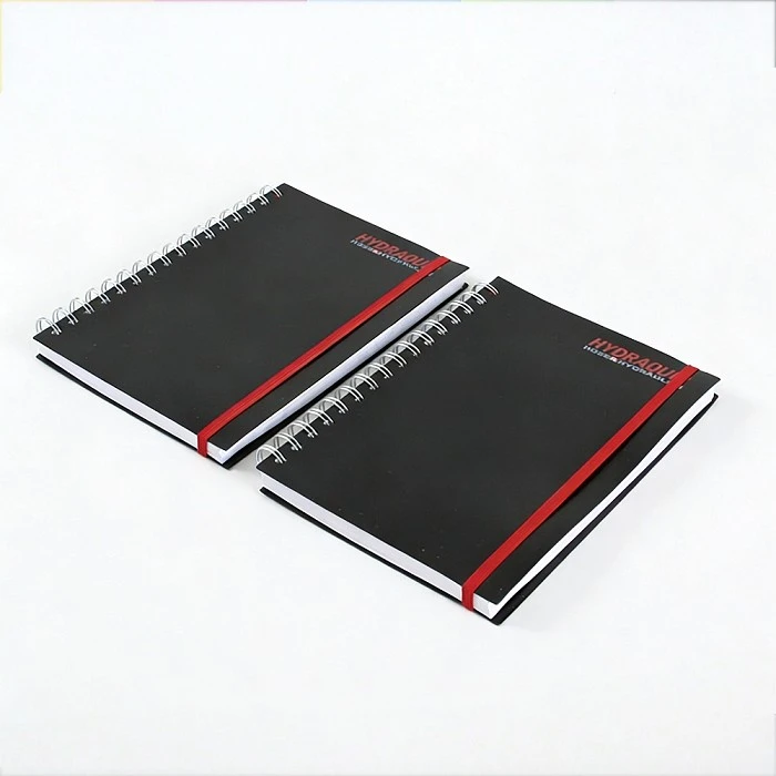 Black Spiral Notebook factory